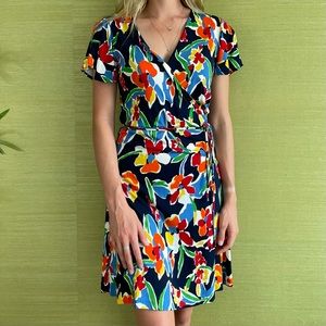 Ralph Lauren | Jersey Wrap dress in Multicolor